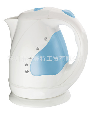 【厂家直销不锈钢电热水壶 快速烧水 产品大方外形美观】价格,厂家,图片,茶壶、水壶,深圳市杰美特工贸-